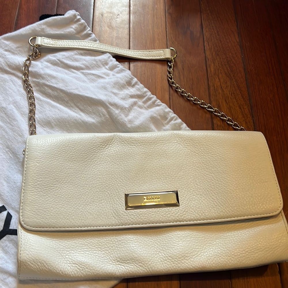 DKNY bag- white